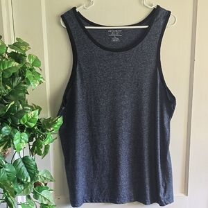 Architect Mens Charcoal Blue Tank Top